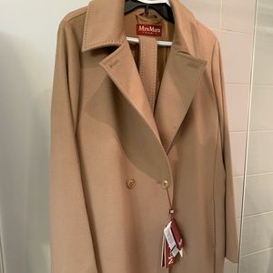 Max Mara wool coat.